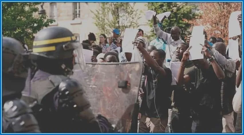 Paul Pogba grew up in a neighbourhood that witnessed violence during his childhood years.