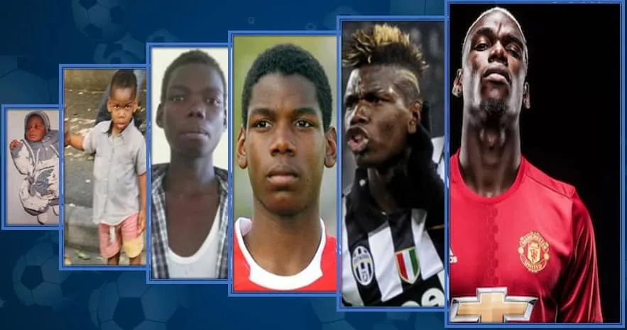 The Biography of Paul Pogba - from his early days to fame.