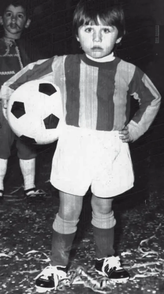 The Childhood Years of Antonio Conte. The soccer ball has been a natural extension of his hands.