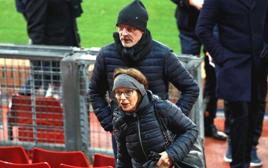 Thomas Tuchel's parents- Rudolf and Gabriele Tuchel.