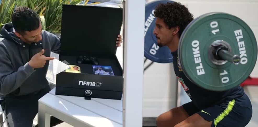 Video games and working out at gyms help Marquinhos Improve tactics and stamina.