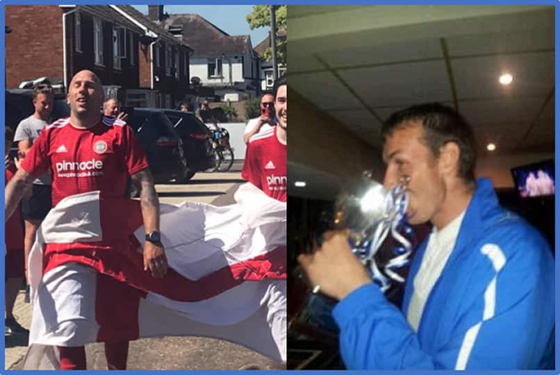 Jack Hinshelwood's father was a footballer and is still active even in his later life. Photos: Adam Hinshelwood.