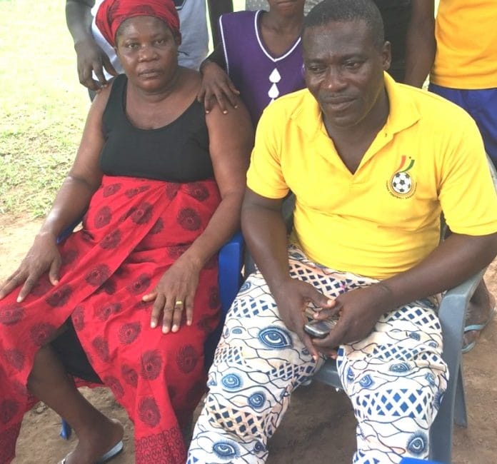 Introducing Thomas Partey's parents.