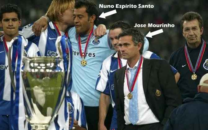 Yes, Nuno Espirito Santo was part of Jose Mourinho's FC Porto Champions League winning team.