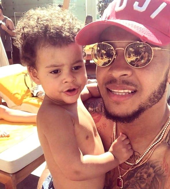 Joshua King and Son, Noah.