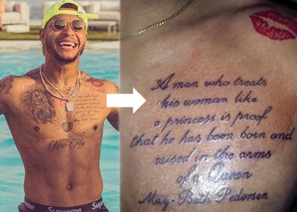 Joshua King tattoo Facts.