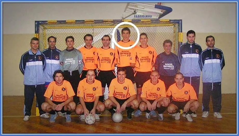 Bruno Lage's Early Years with the futsal team, O Quintal.