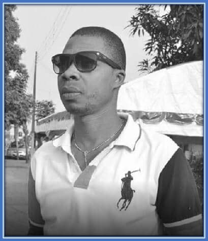 A rare picture of the sportsman's brother, Lt. Popti Emmanuel Dennis.