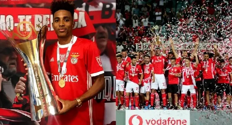 The 2018–19 season made Gedson Fernandes famous as he helped his club win the Primeira Liga. Credits: Instagram