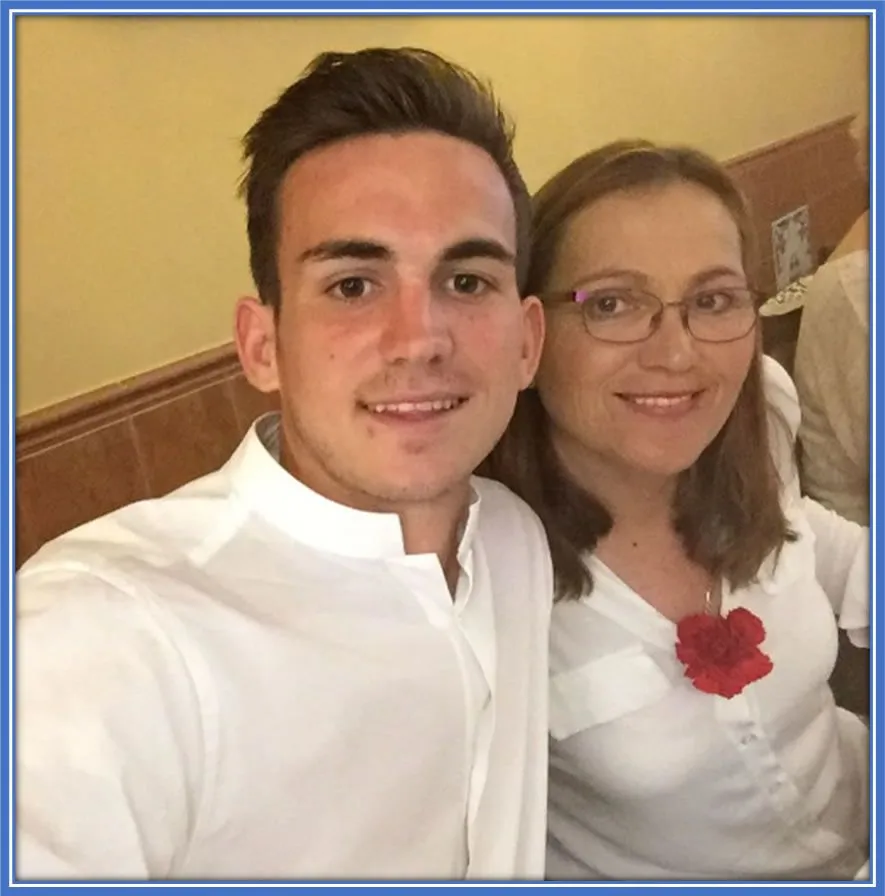 Meet Fabian Ruiz’s mother, Chari Pena, the woman who has been his greatest support.