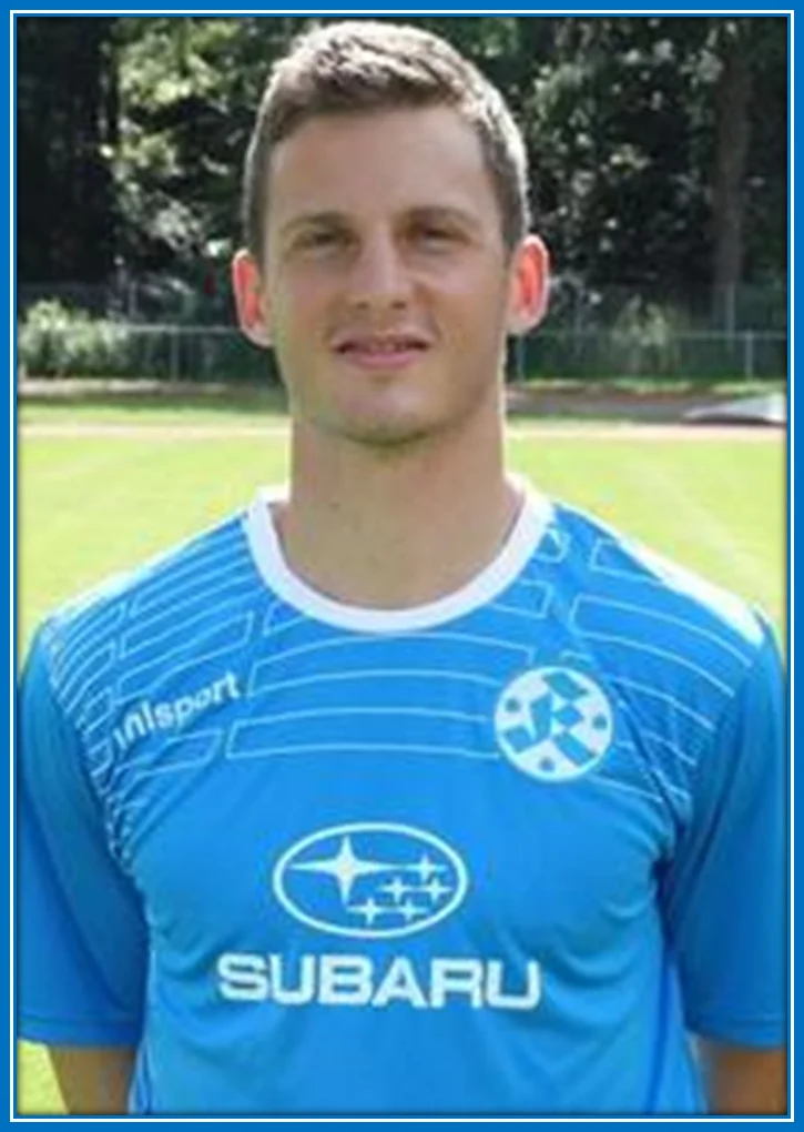 A photo of Domenico Tedesco's younger brother, Umberto. Image Source: Playmarkerstats.