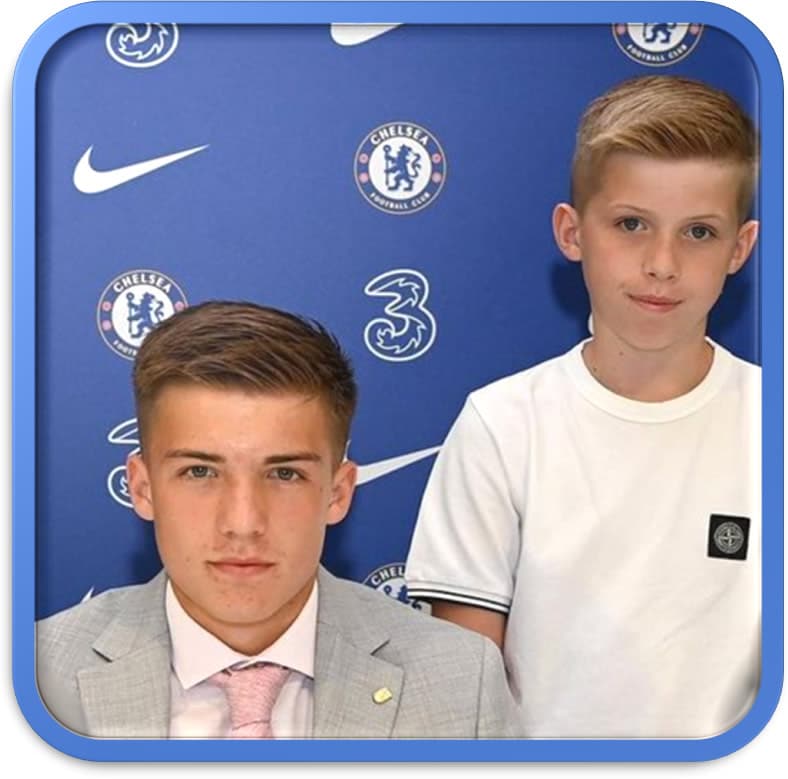 Little Gilchrist follows in the footsteps of his big brother Alfie, a beloved Chelsea favourite and role model.