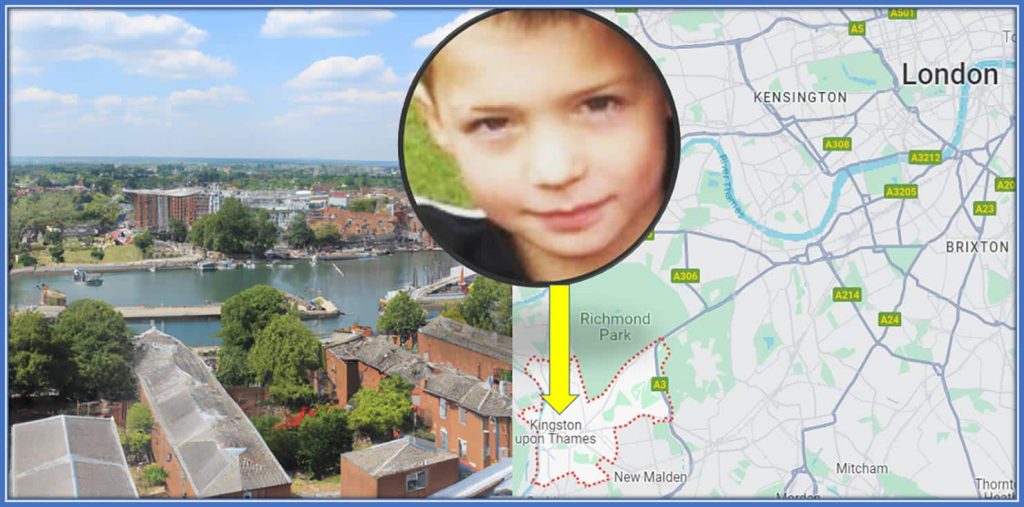 Kingston upon Thames is the cherished hometown of Alfie Gilchrist's family. Source: GoogleMaps.