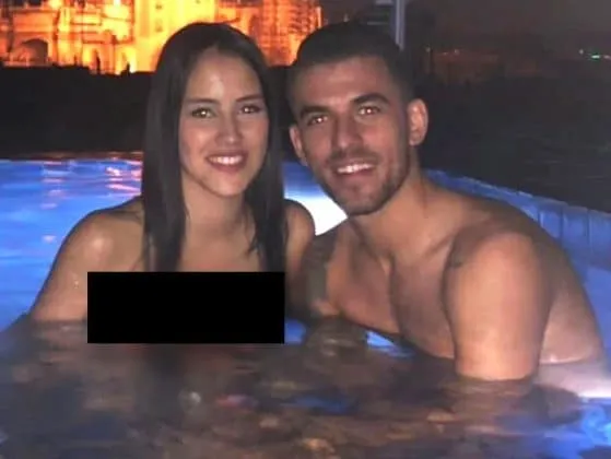 Ceballos loves having quality time with his girlfriend.