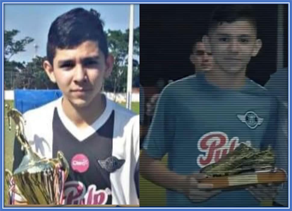 Triumphant Trailblazer: Enciso, in his youthful days did shaped his success, One Trophy at a Time. No wonder he is the greatest promise of Paraguayan Football. Credit: Instagram/julioenciso.33