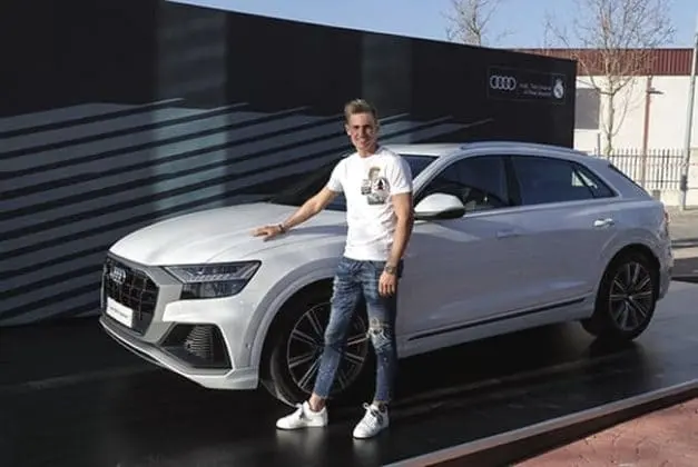 Marcos Llorente Car- It appears he is a fan of Audi.