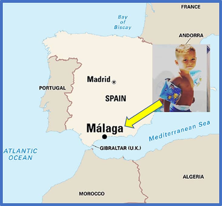 The Birthplace of the Malaga native in Spain. Source: Britannica