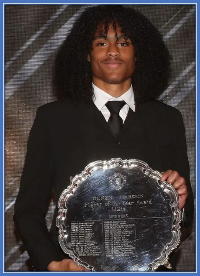 Chong Clinched the Denzil Haroun Award after his impressive debut in the FA Cup. Credit:Instagram/tahithchong.