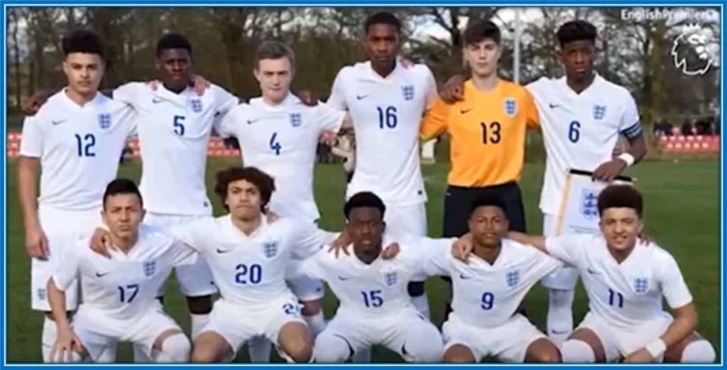 Oliver Skipp joined Spurs Academy in 2013, pictured here with teammates in his early days. Can you find him in this photo?