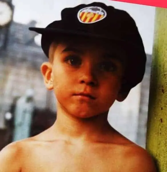 He grew up as a soccer enthusiast. Can you guess what the club logo is on his cap? Image Credit: Instagram.