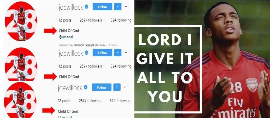 Joe Willock Religion explained