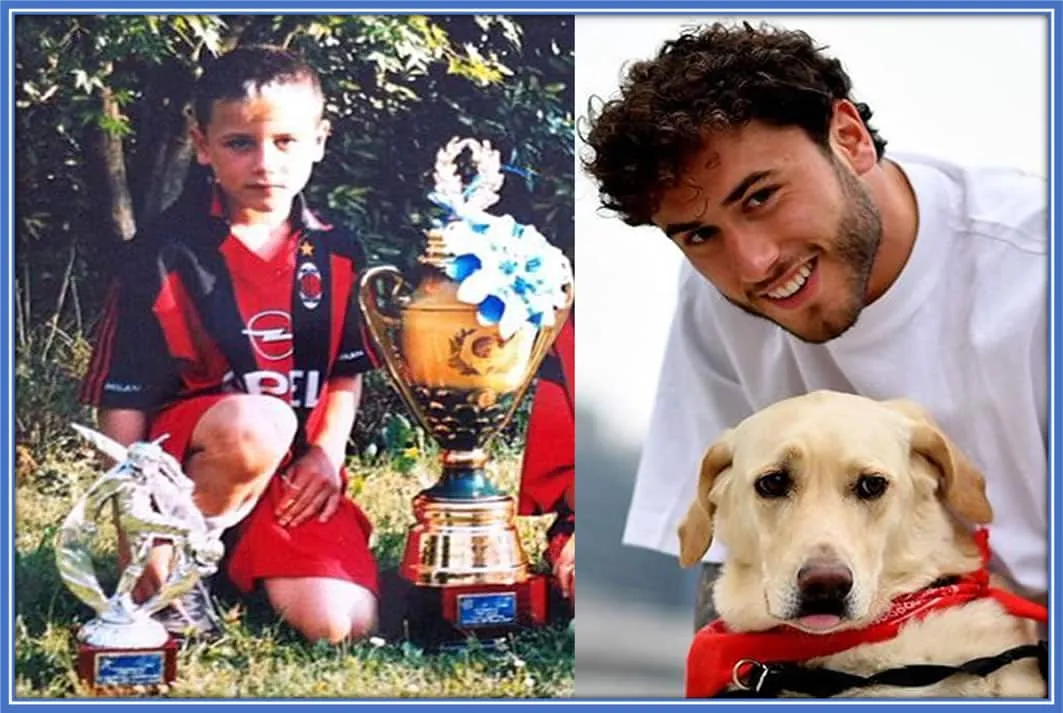 Davide Calabria’s Early Life and Rise: Growing Up as a Bricklayer’s Son