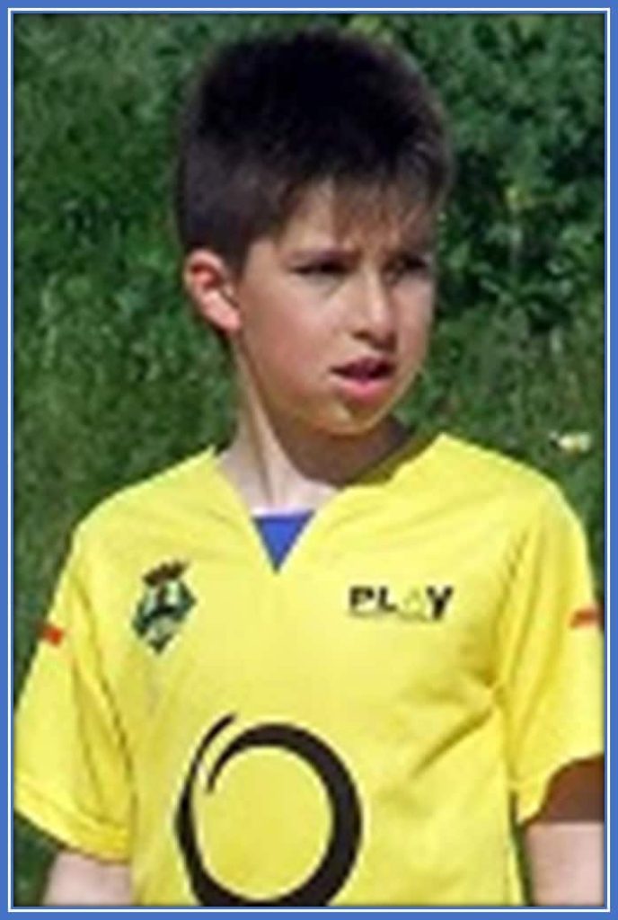 Young Goncalo Inacio, at the early stages of his career. Credit: davidjosepereira.blogspot.com