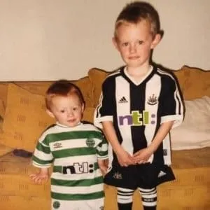 Sean Longstaff and kid Brother - Matthew.