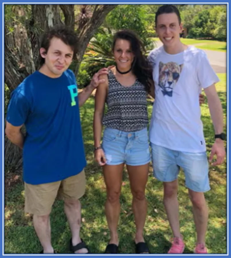 Hayley Raso with her siblings. Credit: Theguardian.