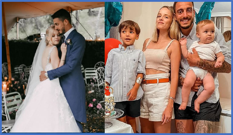 Behold the German star's wedding and, years later, his two sons. Source: Instagram mel.canizares