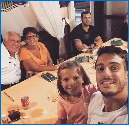 Meet Joselu's Parents- as they hold each other in the family gathering. Image: Instagram/joselumato.