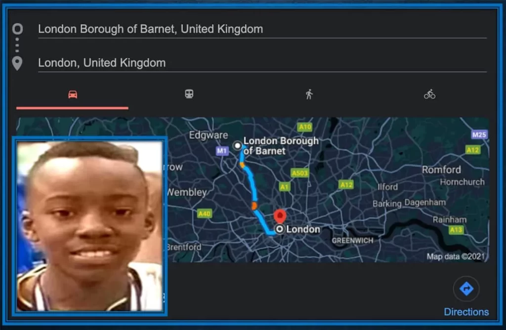 Most households of African origin prefer to stay in Barnet, the ideal place for the middle-class.