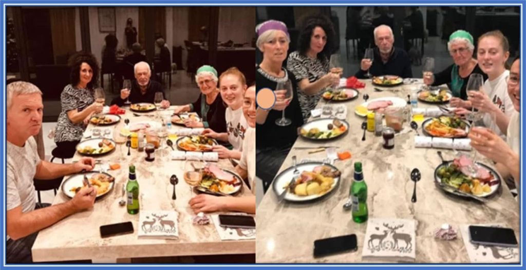 Meet the baller's family during their family dinner. Indeed, her Family Support and Middle-Class Values Fueled her Success. Image: Instagram/keirawalsh.