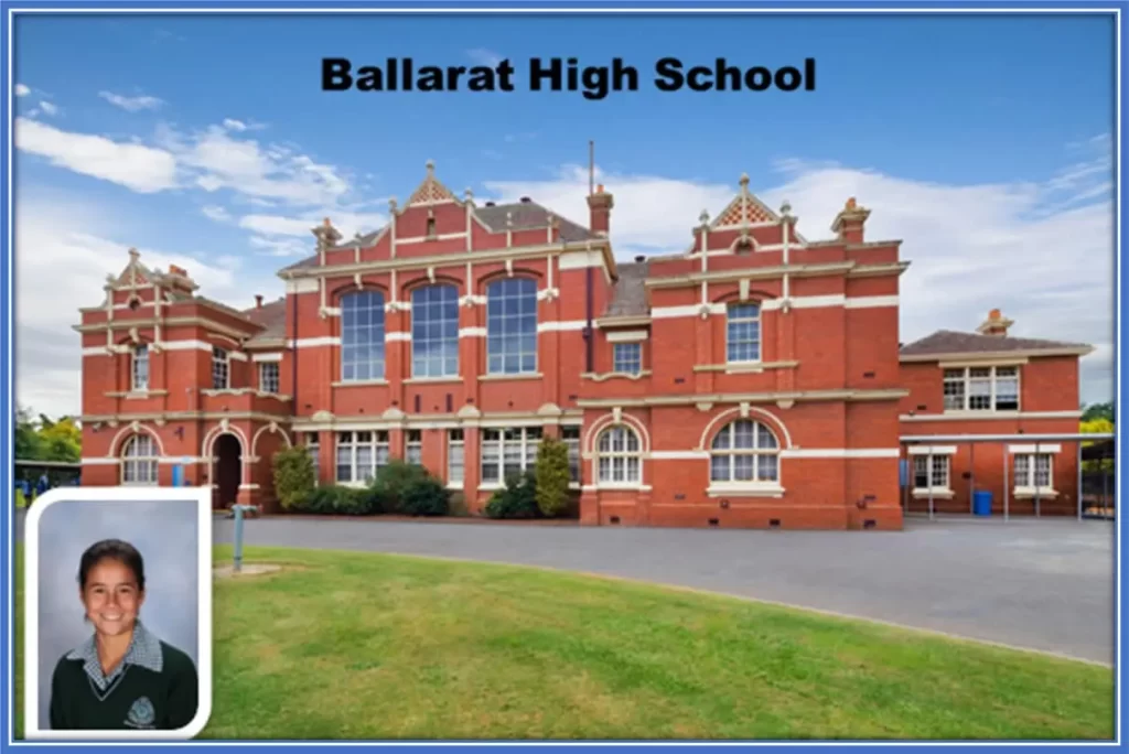 Kyra Cooney-Cross had her Academic and Athletic Journey at Ballarat High School. Photo Credit: Specialist Sport and Ballarat School.