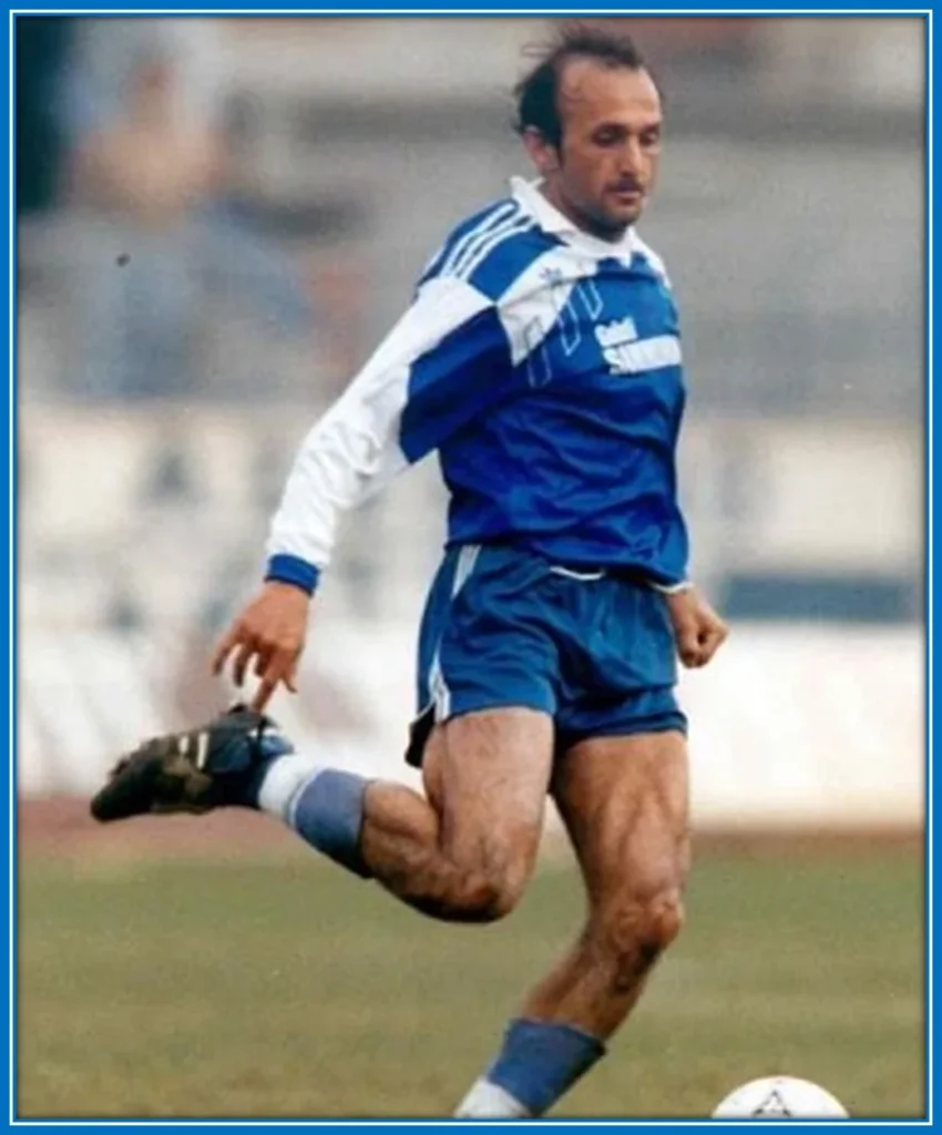 Luciano Spalletti in his Formative Years: Tracing the Path of a Football Prodigy as He Embarks on his Journey to Greatness. Image Photo: Fbetimate