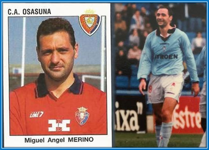 Here is Mikel Merino's Father during his days as a Footballer. Photo: Fútbol Carroza, El diario Vasco.