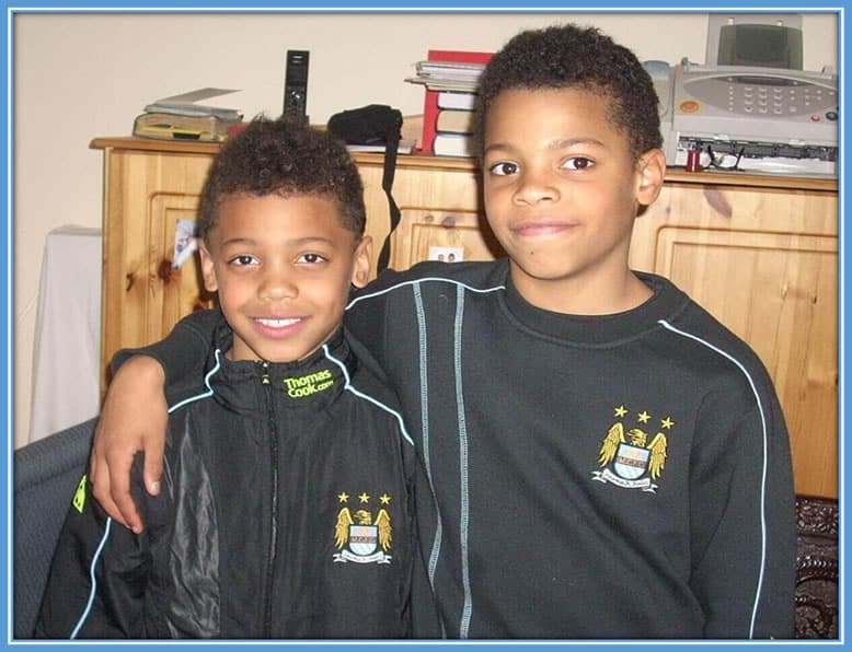 The Nmecha brothers got enrolled in the Manchester City Academy. Photo: Theathletic