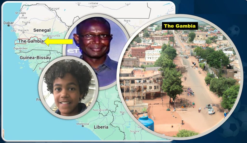 As noticed here, Oscar Bobb has his paternal origins in The Gambia, which is the smallest country on the African mainland. Image Credit: