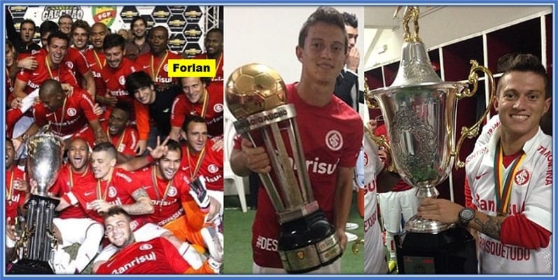 Otavinho's trophies won with Internacional.