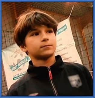 This is Houssem Aouar in his early years.