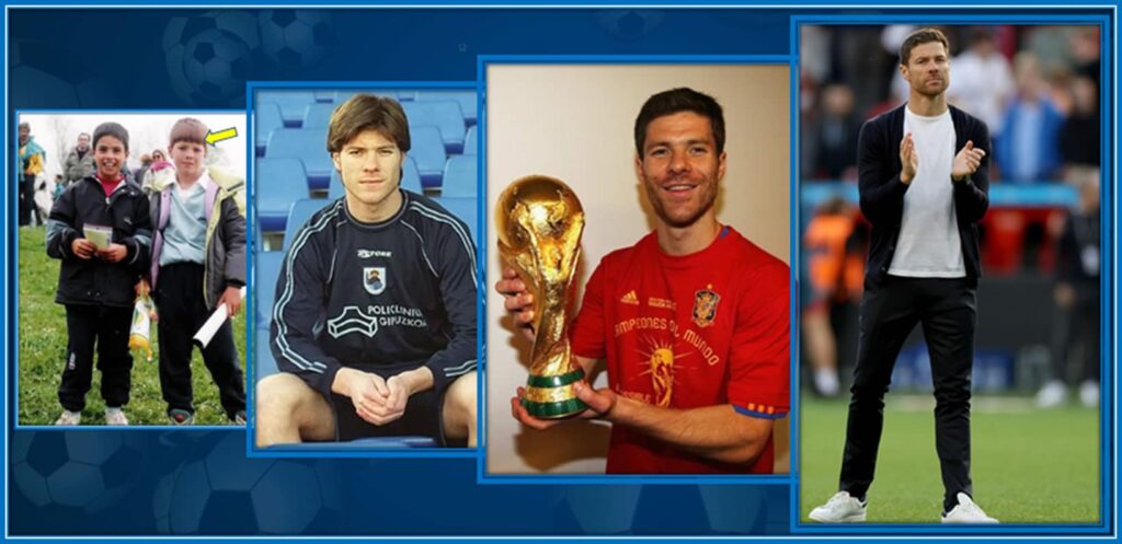 Behold Xabi Alonso's Biography- From his early life to his rise to fame in Bundeglisa. Images: Twitter, libertaddigital, PBS, thesun.