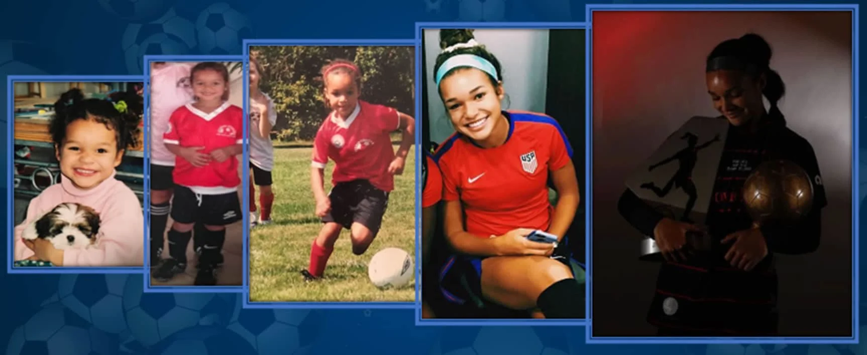 The Inspiring Story of Sophia Smith: From Early Dreams to Soccer Stardom.