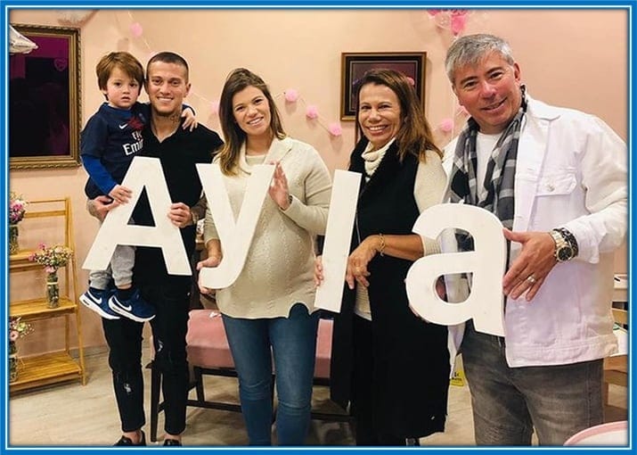 Meet Diɑndrɑ Mɑchɑdo's parents and her family celebrating Ayla before she was born.