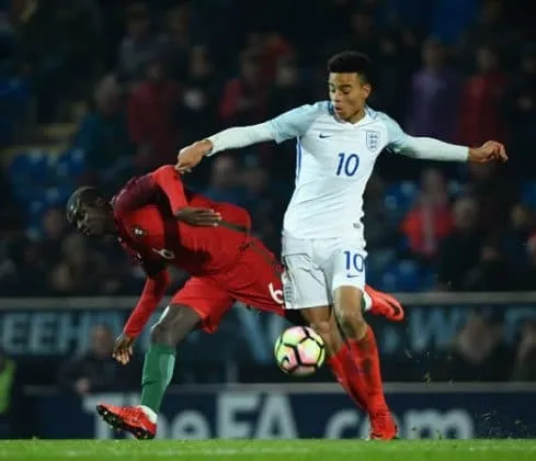 Mason Greenwood is on international duty for the England U17 team.