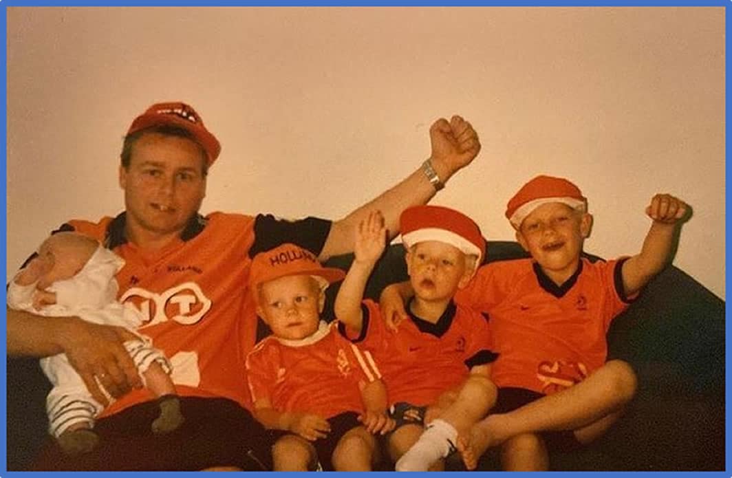 Meet the Van Hecke's family with the four boys in the family. Instagram, klaasvanhecke.