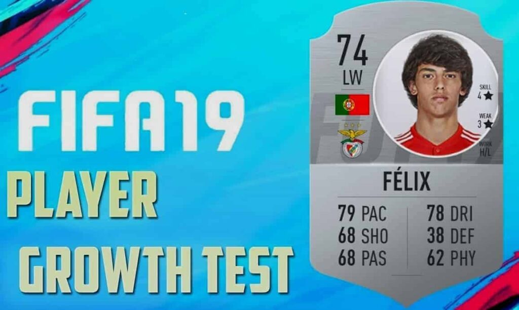 Joao Felix in FIFA 19 ranks 74 on FIFA 19 with a potential of 88.