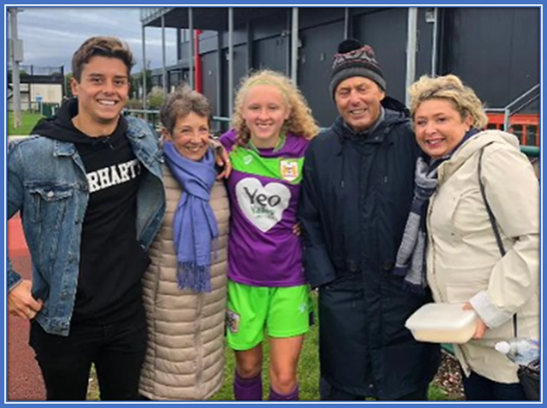 Katie Robinson's Family Life - Proud moment making her debut for Bristol City women in the WSL. Image: Instagram/katierobinson_1/.