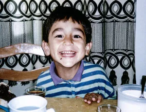 At this age, Ilkay Gundogan had no worries in life. He was well cared for by his parents - Irfan and Ayten Gundogan.