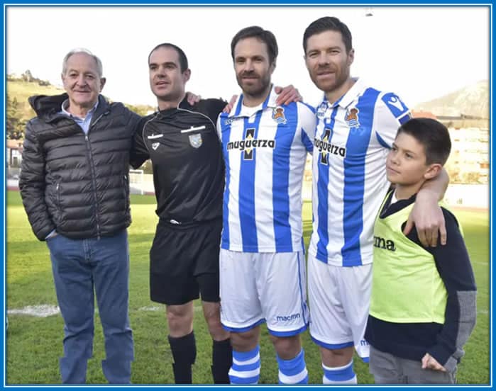 A family that stays together grows together. Meet the men in Xabi Alonso's household. Image: Diariovasco