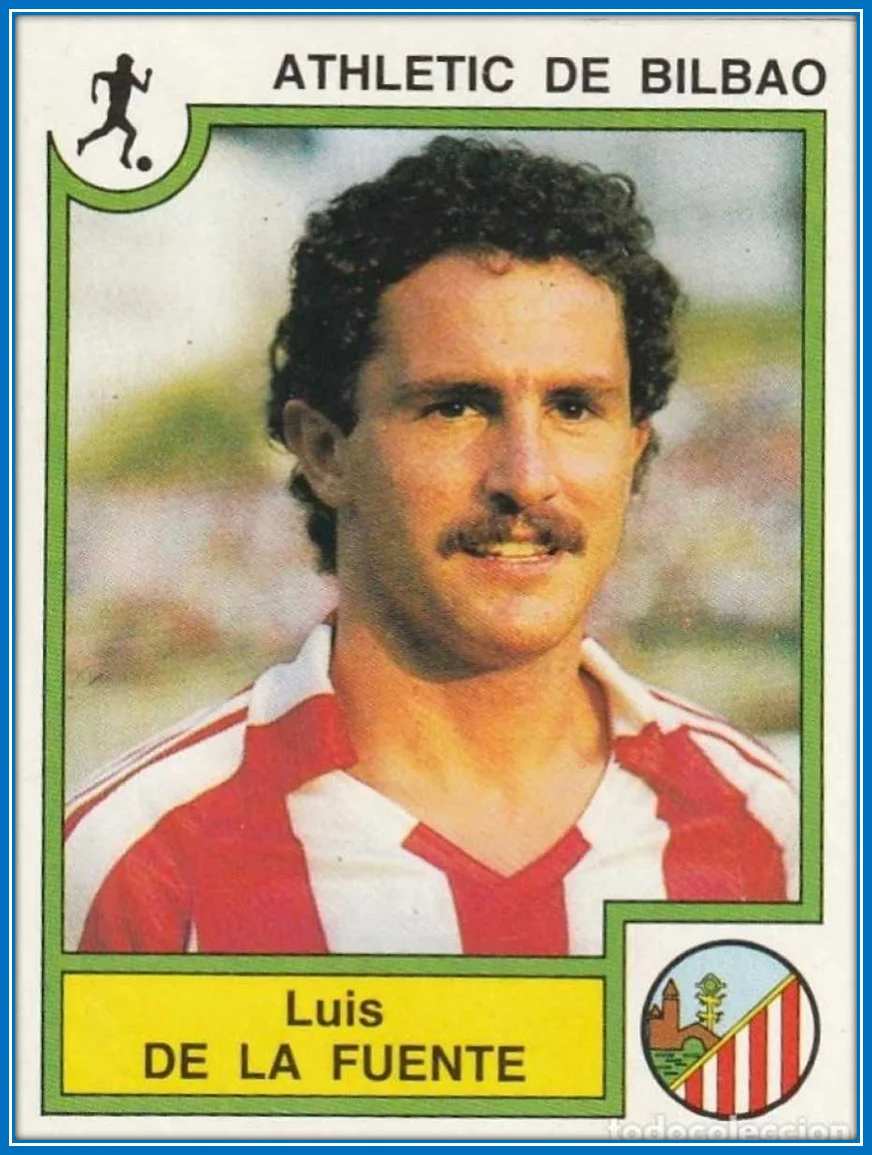 He debuted as a professional footballer at Athletic Bilbao, playing as a left-back. Credit: RTVE.